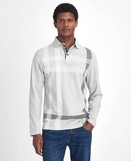 Blaine Tartan Long-Sleeved Polo Shirt 
