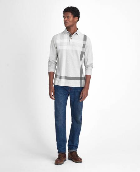 Blaine Tartan Long-Sleeved Polo Shirt 