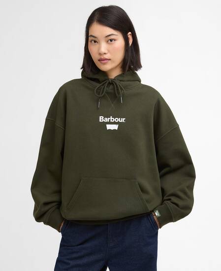 Barbour x Levi's Graphic Hoodie Rosin