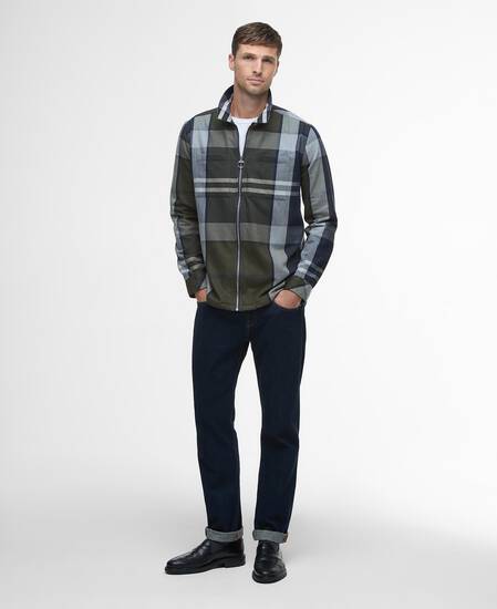 Lannich Tartan Overshirt Fernwood Tartan
