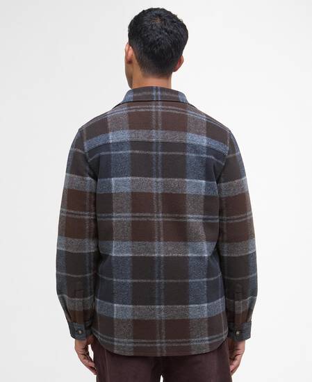 Chapter Check Overshirt Midnight Oak Tartan