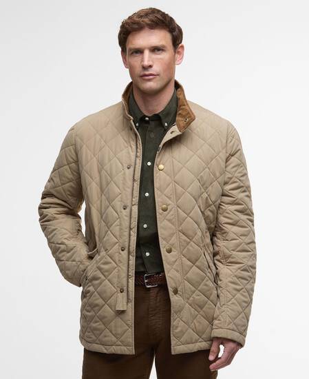 Shoveler Quilted Jacket Military Brown