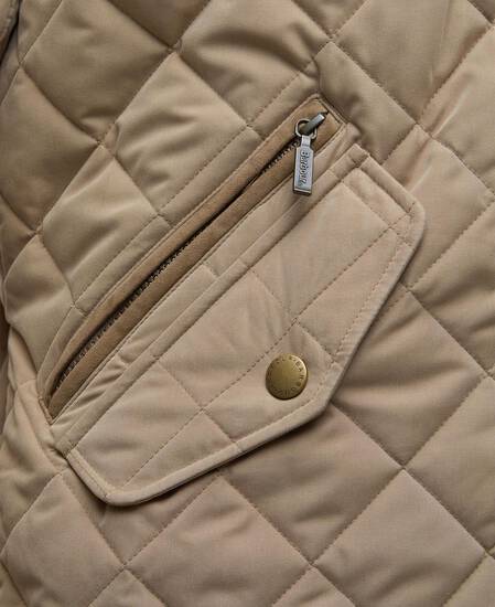 Shoveler Quilted Jacket Military Brown