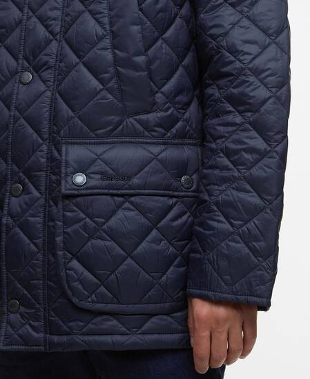 Essential Bedale Quilted Jacket Navy
