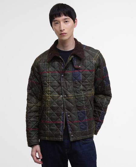 Tartan Transport Quilted Jacket Classic Tartan