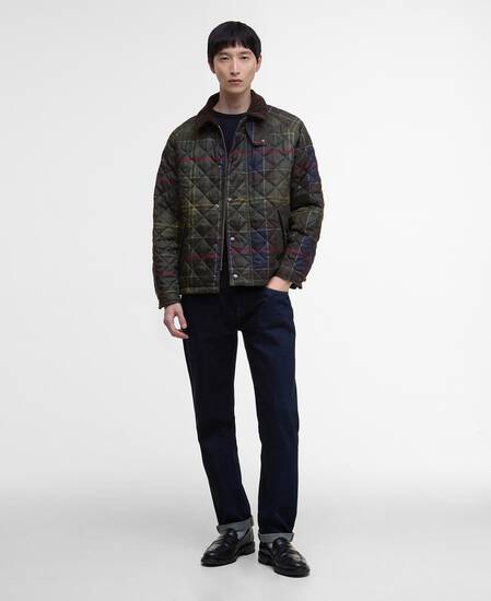 Tartan Transport Quilted Jacket Classic Tartan