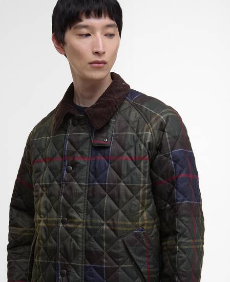 Tartan Transport Quilted Jacket Classic Tartan