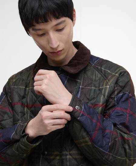 Tartan Transport Quilted Jacket Classic Tartan