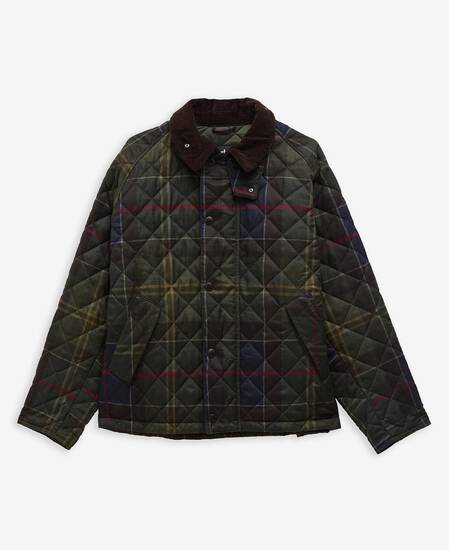 Tartan Transport Quilted Jacket Classic Tartan