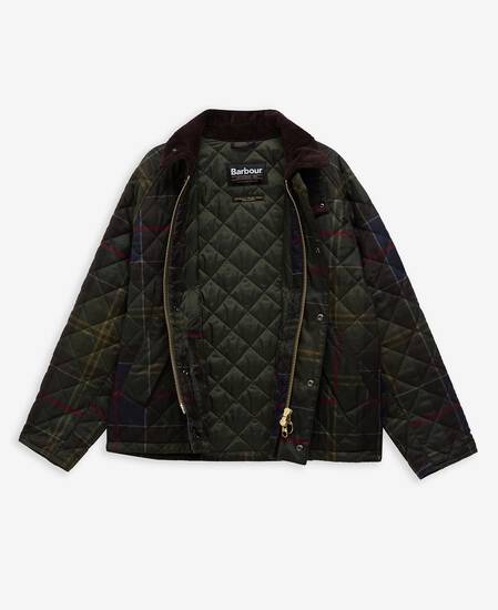 Tartan Transport Quilted Jacket Classic Tartan