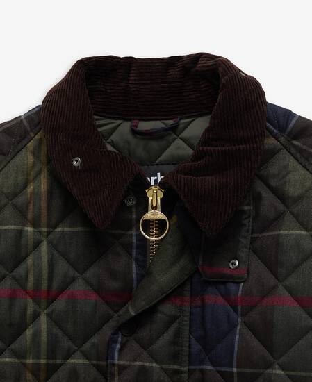 Tartan Transport Quilted Jacket Classic Tartan
