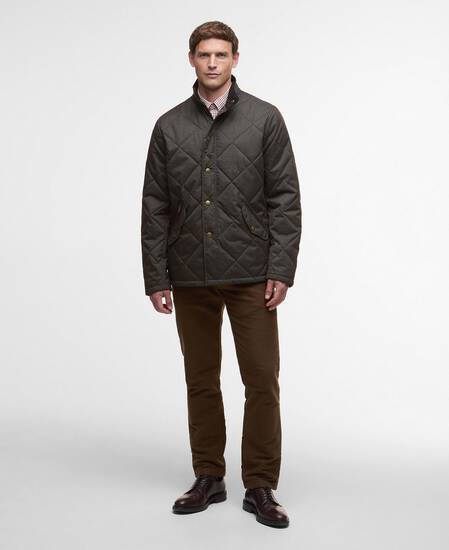 Winter Shoveler Quilted Jacket Dark Olive