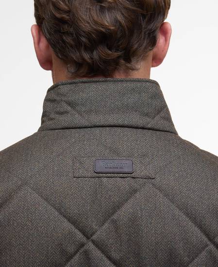 Winter Shoveler Quilted Jacket Dark Olive