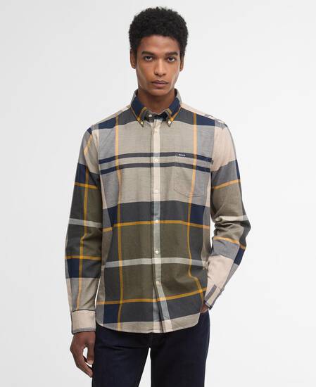 Dunoon Tailored Long-Sleeved Shirt 