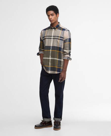 Dunoon Tailored Long-Sleeved Shirt 
