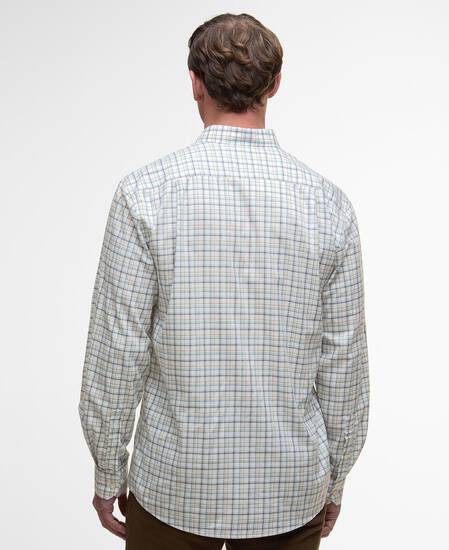 Ashton Regular Long-Sleeved Shirt Mallard Green