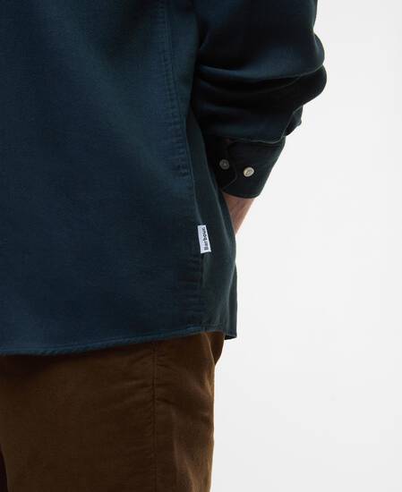 Tamish Regular Long-Sleeved Shirt Navy