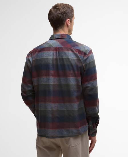 Copswell Relaxed Long-Sleeved Shirt Navy