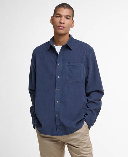 Bramside Relaxed Cord Shirt Navy