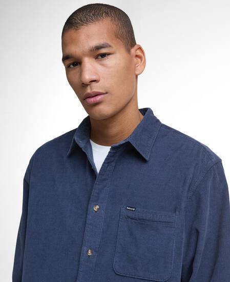 Bramside Relaxed Cord Shirt Navy