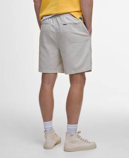 Cotton Linen Relaxed Shorts 