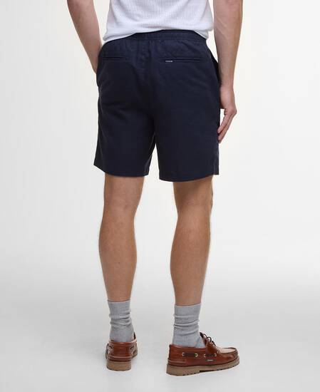 Cotton Linen Relaxed Shorts 