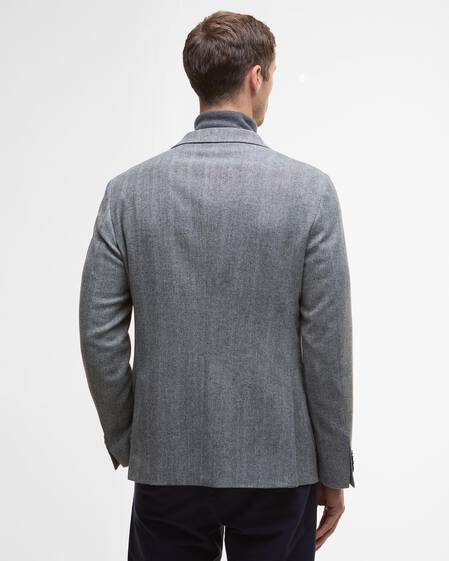 Sutherland Herringbone Blazer Grey