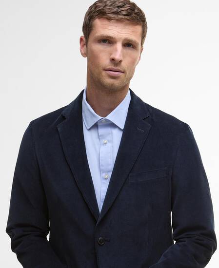 Wallington Cord Blazer Navy
