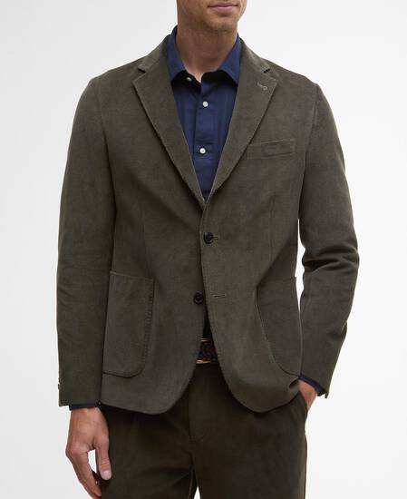 Wallington Cord Blazer Olive