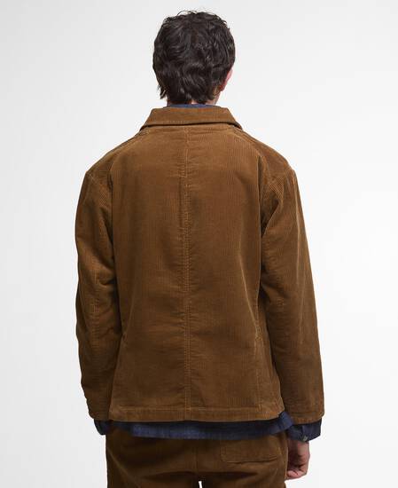 Elmbank Oversized Cord Blazer Beige