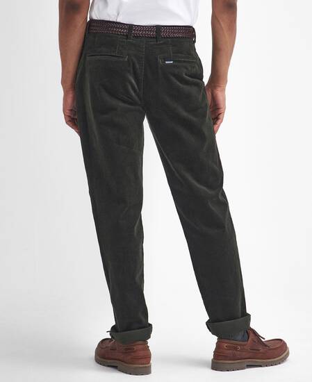 Stretch Cord Tailored Trousers 