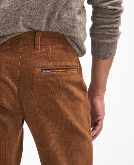 Stretch Cord Tailored Trousers 