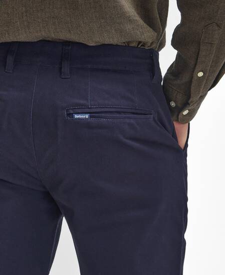 Suede Sateen Tailored Trousers 