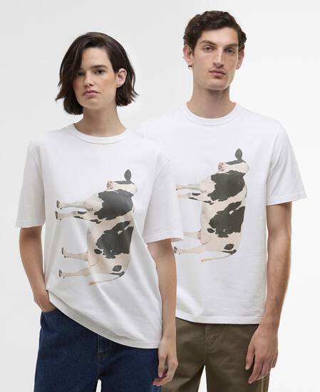 Paul Smith loves Barbour T-Shirt White