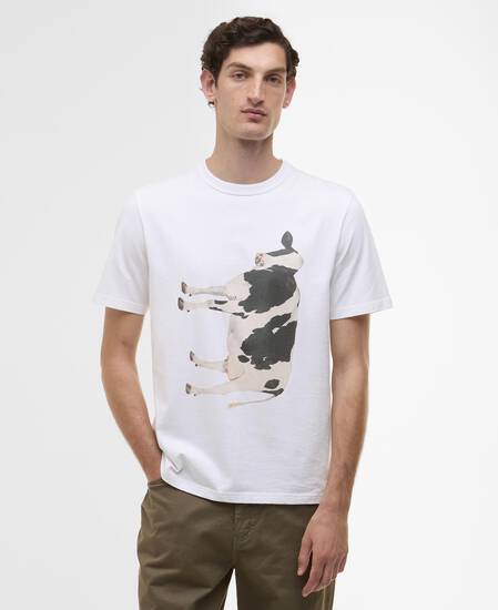 Paul Smith loves Barbour T-Shirt White