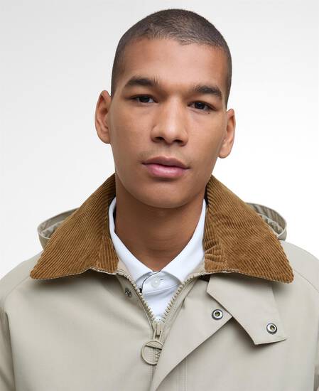 Winter Ashby Waterproof Jacket Washed Stone