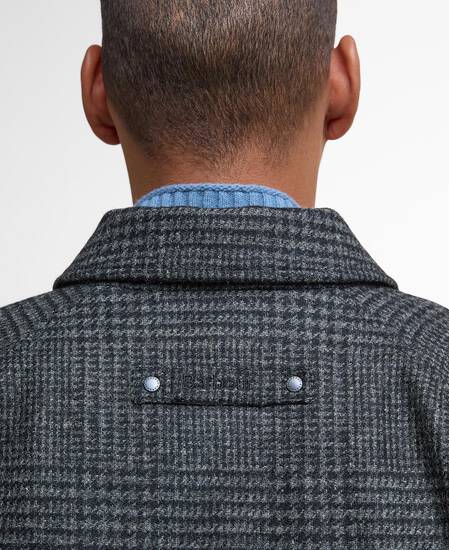 Lorden Wool Overcoat Charcoal