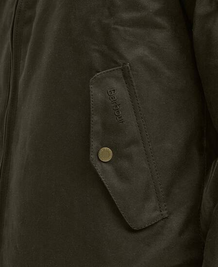 Barbour x Baracuta Porton Waxed Harrington Jacket 