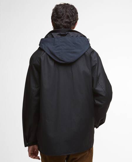 Modified Solway Waxed Jacket Black