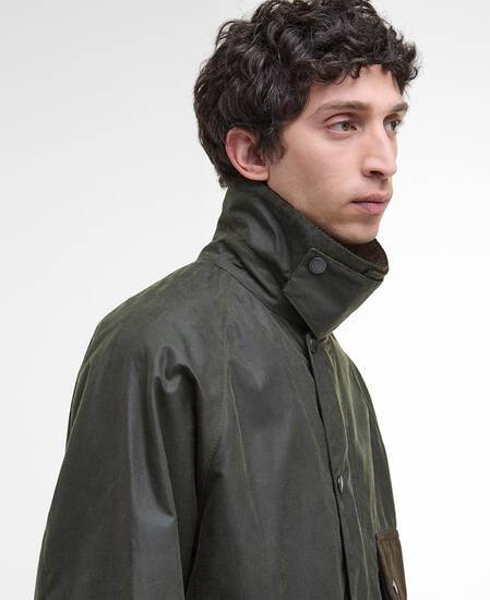 Modified Solway Waxed Jacket Olive
