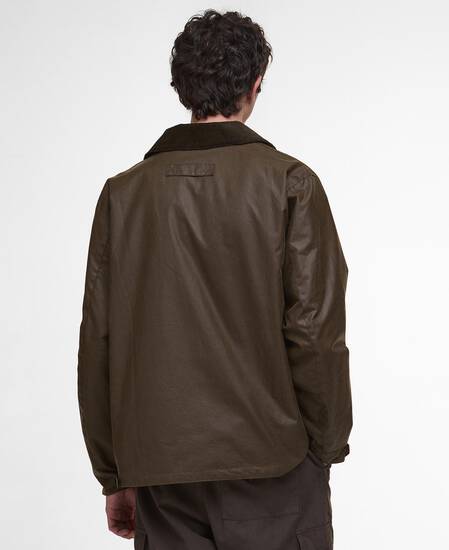 Re-Engineered Utility Bedale Waxed Jacket Beech