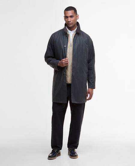 Lorden Waxed Mac Grey