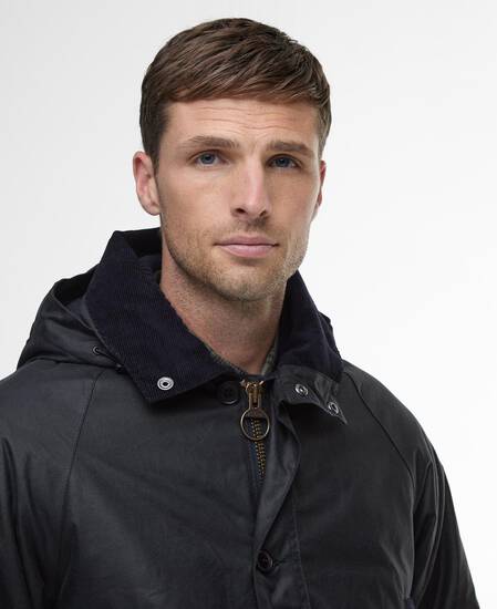 Modern Heritage Beaufort Wax Jacket Navy