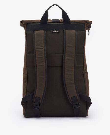 Field Roll-Top Waxed Backpack 