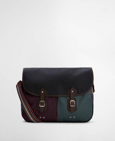 Paul Smith loves Barbour Wax Tarras Bag Night Sky