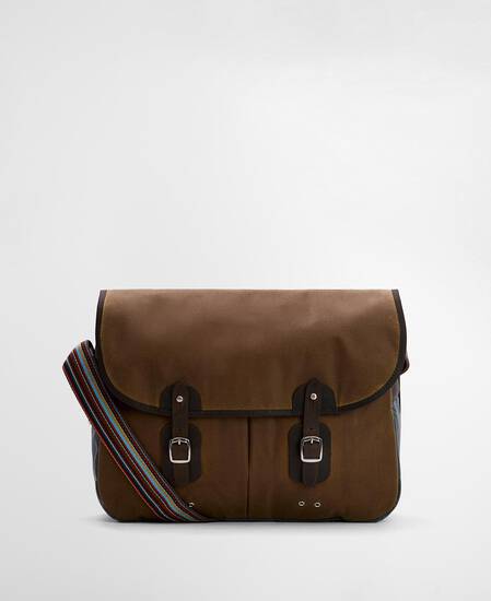 Paul Smith loves Barbour Wax Tarras Bag Tan