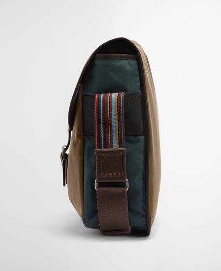 Paul Smith loves Barbour Wax Tarras Bag Tan