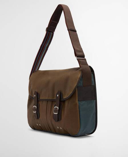 Paul Smith loves Barbour Wax Tarras Bag Tan