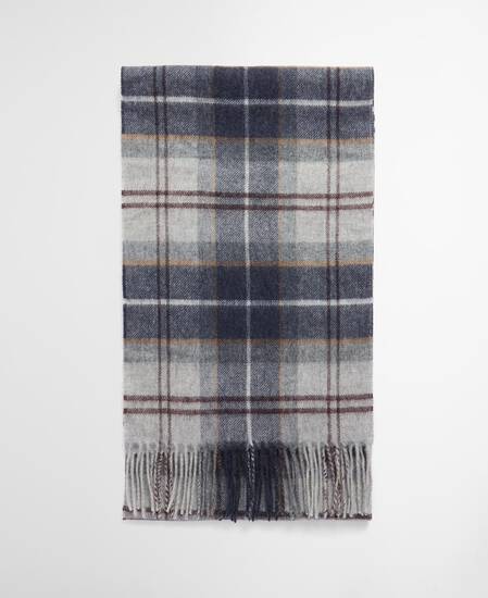 Tartan Scarf Grey Midnight Tartan