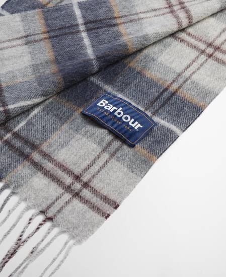 Tartan Scarf Grey Midnight Tartan